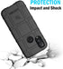 Nakedcellphone Special Ops Series Case for Verizon Kyocera DuraSport 5G UW (C6930), Tactical Armor Rugged Shield Cover