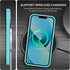 BENTOBEN Magnetic iPhone 13 & 14 Case, Lake Blue Translucent Matte Phone Cover Compatible with MagSafe