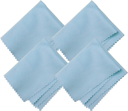 HTTX Microfiber Screen Cleaning Cloths, 4-Pack 6 x 7 inches for Cell Phones,