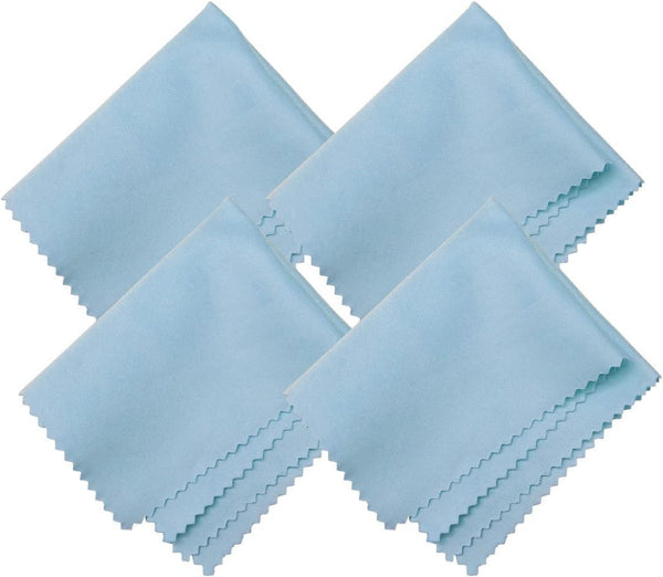 HTTX Microfiber Screen Cleaning Cloths, 4-Pack 6 x 7 inches for Cell Phones,