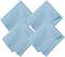 HTTX Microfiber Screen Cleaning Cloths, 4-Pack 6 x 7 inches for Cell Phones,