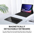 SENGBIRCH Keyboard Case for Samsung Galaxy Tab S9 FE+ 5G: Wireless Bluetooth Keyboard with Auto Sleep/Wake, Black