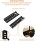 3U Vertical Server Rack Rail Pair Kit, DIY Rack Rails Kit, 12-24 Screws x48 Included to Mount Equipment 2U-20U