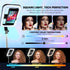 WEIIBDIE Stand,54" Dimmable Foldable Selfie Light with Extendable Phone Holder Selfie Stick with LED Lights