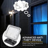 UPIQNG LED Fake TV Light Anti-Thief TV Simulator Burglar Deterrent Fake Television Home Security Light Crime Prevention