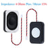 2 Pieces/1 Pair Side Sound 4 Ohm 2 Watt/3 Watt Rectangle Cavity Speaker, JST-PA 1.25 mm 2-Pin Interface Wire