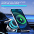 Suction Magnetic Phone Wireless Car Mount Charger - Strong Vacuum Suction for Car, Gym, Mirror, Shower Phone Holder