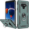 IKAZZ Case for Galaxy Note 9, Military Grade Shockproof Heavy Duty Phone Cover with Magnetic Kickstand