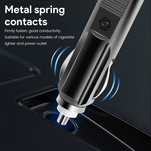KFD 100W USB C Laptop Car Charger, 12V-24V DC Adapter for MacBook Pro/Air, HP, Dell, Lenovo, Samsung, LG, Acer, Asus