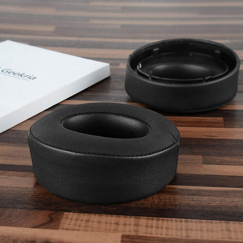 Geekria Cooling Gel Replacement Ear Pads for Sony PS5 Pulse 3D Wireless Headphones, Black Ear Cushions
