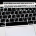 Arabic Language Silicone Keyboard Cover for MacBook Air 13 with Retina Display and Touch ID 2020 2019 2018 Model A1932