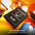 BUDI 8 16/15/14/13/12/11/Pro Micro SD Memory Card Reader with Slots TF-Styled Memory Card Storage Case Supports USB