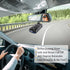 Car Rear View Mirror Radar Detector Mount for Escort Passport, Beltronics Vector & Rocky Mountain Phantom-T