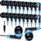 Kanayu 100 Pcs Wired Earbuds Bulk, Basic Ear Headphones for Kids Schools, Individually Bagged