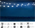 LidyMini 8x8ft Fabric Starry Night Balloon Lights Backdrop Bright Night Photography Background Stunning Sky Nature