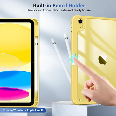 TiMOVO (A16) 11th 11 Inch 2025, 10th 10.9 Inch 2022 Case for iPad Generation iPad Generation Case with Pencil