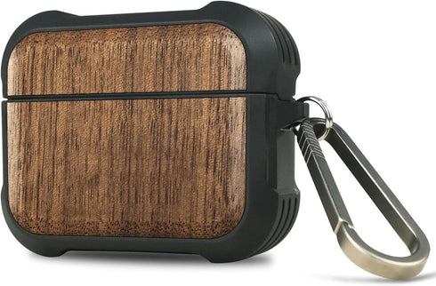 Carveit Wooden Case for AirPods Pro 2nd/1st Gen Case, Wood Artisan Engraved &