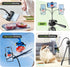 Aureday Phone Tripod, 82" Tripod for iPhone with Flexible Gooseneck, Wireless Remote and Phone Holder, Extendable Stand