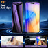 2 Pack iPhone 16 Pro Max Privacy Screen Protector Film (NOT Glass) with Easy Installation Tray - Purple