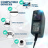 12V AC/DC Adapter Charger 120 Volts (AC), Compatible with 2.0/3.0 Data modems, Routers, Webcams,CCTV Cameras, LED Strip Lights, Bluetooth Speakers, GPS Devices, Other DC12V Electronics Power Adapter