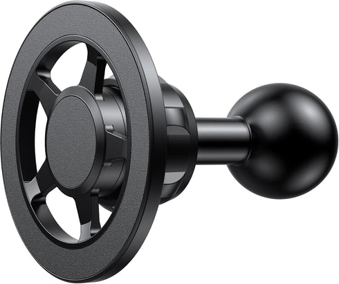 Magnetic Cell Phone Holder Base with 1" Ball for MagSafe iPhone 12-16 Series, Compatible with RAM Mounts