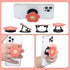 Weewooday 3 Pieces Phone Grip Holder - Daisy Flower Expandable Collapsible Self Adhesive Cute 2D Grip Stand Holders