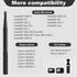 Uelkr 45" Insta360 X4 X5, 1/4" Invisible Selfie Stick for Extension Monopod Pole with Adapter for DJI GoPro, Action