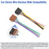 ISO Stereo Wiring Harness Kit with 16Pin Power Speaker Adapter, Car Radio Wire Harness Butt Connector