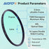 67mm MC UV Camera Filter, Ultra-Slim 16 Multi-Layer Coated HD/Scratch Resistant UV Filter for 67mm Lens