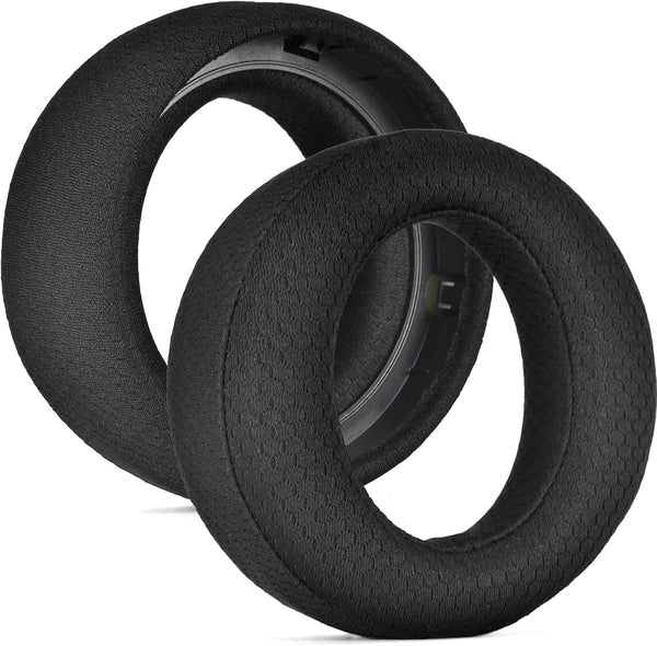 Replacement Ear Pads Cover for PlayStation Pulse Elite Wireless Headset, Noise Isolation Foam, Mesh Fabric