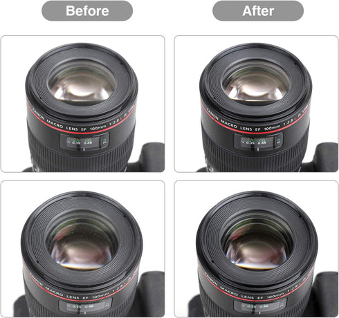 14-in-1 Camera Lens Cleaning Kit - Mirrorless Sensor Cleaning Kit for DSLR Canon Sony Nikon with Blower, Detergent,