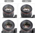 14-in-1 Camera Lens Cleaning Kit - Mirrorless Sensor Cleaning Kit for DSLR Canon Sony Nikon with Blower, Detergent,