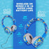 QearFun Dinosaur Headphones for Boys Kids, Bluetooth Headphones with Microphone & 3.5mm Jack, Adjustable Headband for