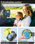 3 360 Poraxy Car Fans for Backseat Kids, Dual Head Car Fans that Blow Cold Air, Cooling USB Back Seat Speed Degree