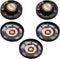 Fielect 5Pcs DIY Magnetic Speaker, 0.25W 8 Ohm, 29mm Diameter Round Shape Replacement Loudspeaker