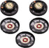 Fielect 5Pcs DIY Magnetic Speaker, 0.25W 8 Ohm, 29mm Diameter Round Shape Replacement Loudspeaker