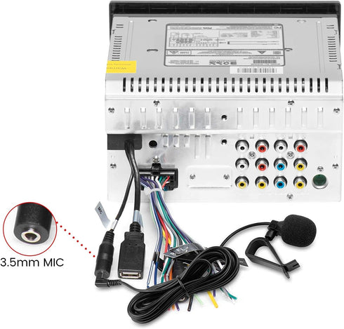 FingerLakes 3.5mm High-Sensitivity Microphone for Car Audio Systems