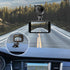 Dash Cam Mount, Suction Cup for Windshield & Dashboard, Compatible with ROVE R2-4K, CHORTAU Dash Cam, Suitable for Most