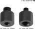 Camera Adapter Set 1/4" Male to 3/8" Female & 3/8" Male to 1/4" Female for Monitor, Tripod, Mount