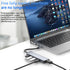 BJardinier 5 in1 4K Port,100W 3.0 2.0 USB C Hub HDMI Adapter, Docking Station with HDMI, USB C Data PD, and USB