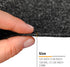 Siless 59"x122" Graphite Underfelt Carpet for Speaker, Sub Box Carpet, Auto, RV, Boat, Truck, Car Trunk Felt Fabric
