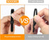SOOOEC 100 Pack Heavy Duty Reusable Zip Ties - 10 inch UV Resistant, Releasable Black Cable Ties for Indoor Outdoor Use