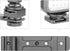 ChromLives Hot Shoe Extension Bar Mount, Cold Shoe Flash Bracket, Dual Straight Mount for Nikon Canon Sony DSLR