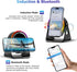 Cawinii 4-in-1 360 Wireless Induction Bluetooth Speaker, with Rotating Phone Holder and RGB Ambient Light
