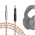 Geekria Apollo Silver-Plated 4.4mm to 2.5mm Audio Cable, Compatible with Sennheiser Headphones