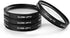 40.5mm Close-up Filter Set (+1,+2,+4,+10), Professional Macro Filter with Filter Pouch