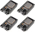 4PCS ESP32 Development Board ESP-32S NodeMCU Board, WiFi Microcontroller 2.4GHz Dual-Core WiFi + Bluetooth Chip