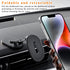 Magnetic Phone Holder for Car, 360 Degree Rotatable Auto Mount with 8 Strong Magnets, Compatible with All Smartphones