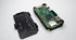 Compact Raspberry Pi Zero Protective Case, Black Carbon Fiber Look