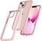 TAURI 3 in 1 for iPhone 13 Case Pink, Military-Grade Drop Protection Slim Shockproof Lanyard Case 6.1 inch